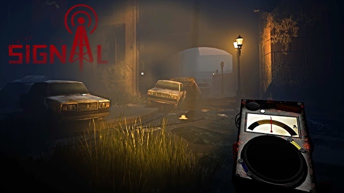 Pale Signal horror game atmosphere with a radio tower